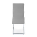 Sedia Thelma grigio chiaro Bizzotto vista