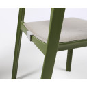 Sedia Trill Bistrot Nardi Outdoor Agave Dettaglio cuscino