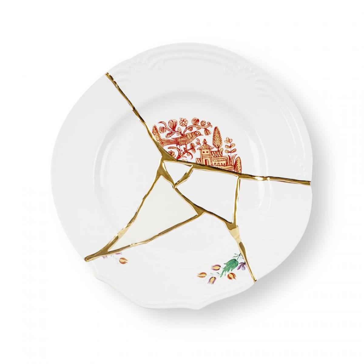Kintsugi Piatto 09611 Seletti