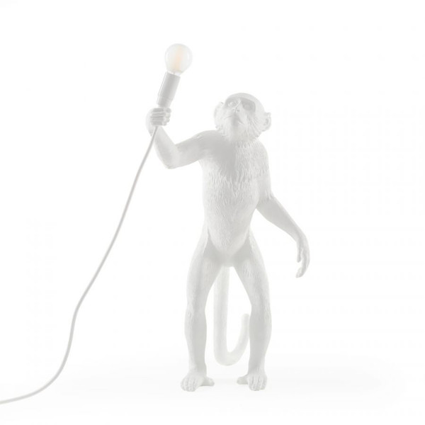 Monkey Lamp Standing White Outdoor Seletti 