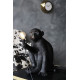 Monkey Lamp Sitting Black Outdoor Seletti ambientazione