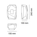 Ser 1102 segnapassi da esterno 9010 novantadieci dimensioni
