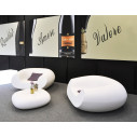 Set 2 poltrone Chubby con tavolino Slide ambientazione