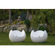 Set divano Blossy con 2 poltrone Blos e tavolino Slide ambientazione