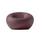 Set divano Nami con 2 poltrone Nami e tavolino Qeeboo indian red