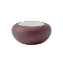 Set divano Nami con 2 poltrone Nami e tavolino Qeeboo indian red