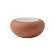 Set divano Nami con 2 poltrone Nami e tavolino Qeeboo terracotta