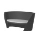 Set divano Rap con 2 poltrone Rap e tavolino Slide elefante grigio