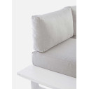 Set Salotto angolare Konnor bianco Bizzotto dettaglio