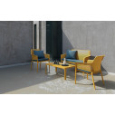 Set da giardino Panchina Net bench + 2 Poltrone Net Relax + 1 Tavolino Net