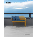 Set da giardino Panchina Net bench + 2 Poltrone Net Relax + 1 Tavolino Net