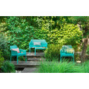 Set da giardino Panchina Net bench + 2 Poltrone Net Relax + 1 Tavolino Net 