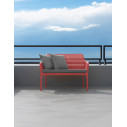 Set da giardino Panchina Net bench + 2 Poltrone Net Relax + 1 Tavolino Net 