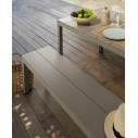 Set Rio bench Alu Nardi ambientazione