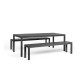 Set Rio bench Alu Nardi antracite