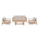 Set Salotto Baltic naturale Bizzotto vista