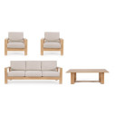 Set Salotto Baltic naturale Bizzotto vista