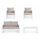 Set4 Salotto Captiva bianco Bizzotto vista