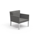 Set Step Talenti Outdoor poltrona bianco grigio