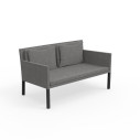 Set Step Talenti Outdoor divano carbone