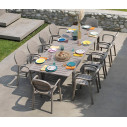Set tavolo Alloro 210 con 6 sedie Palma ambientazione