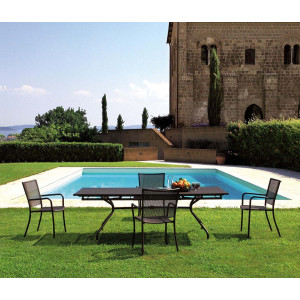 Set Tavolo Allungabile 160/210 Athena con 4 poltroncine Athena