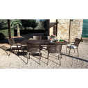 Set Tavolo Allungabile 230/300 Athena con 8 poltroncine Athena ambientazione