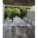 Set Tavolo Allungabile 230/300 Athena con 8 poltroncine Athena ambientazione