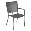 Set Tavolo Allungabile 230/300 Athena con 8 poltroncine Athena ferro antico