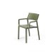 Set tavolo Rio 140 con 6 poltroncine Trill Nardi - Trill Armchair agave