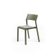 Set tavolo Rio 140 con 6 sedie Trill bistrot Dettaglio sedia agave con cuscino
