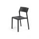 Set tavolo Rio 140 con 6 sedie Trill bistrot Dettaglio sedia antracite 