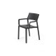 Set tavolo Rio 140 con 8 poltroncine Trill Nardi - Trill Armchair antracite