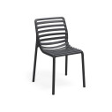 Set tavolo Rio 140 con 4 sedie Doga Bistrot Nardi sedia antracite