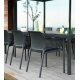 Set tavolo Rio 140 con 4 sedie Net Nardi Outdoor ambientazione