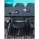 Set tavolo Rio 140 con 4 sedie Net Nardi Outdoor ambientazione