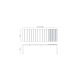Set tavolo Rio 210 Extensible Bianco con 6 sedie Net Bianche Nardi dimensioni