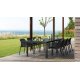 Set tavolo Rio 210 con 10 sedie Net Nardi Outdoor ambientazione