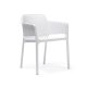 Set tavolo Rio 210 con 10 sedie Net Nardi Outdoor sedia Net bianco