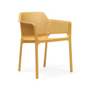 Set tavolo Rio 210 con 10 sedie Net Nardi Outdoor sedia Net senape