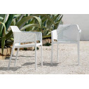 Set tavolo Rio 210 con 8 sedie Net Multicolor ambientazione