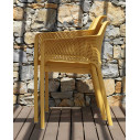 Set tavolo Rio 210 con 8 sedie Net Multicolor ambientazione