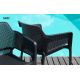 Set tavolo Rio 210 con 8 sedie Net Relax Antracite