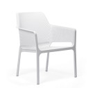 Set tavolo Rio 210 con 8 sedie Net Relax Bianco