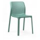 Set Tavolo Rio 140 con 6 sedie bit dettaglio sedia Bit salice
