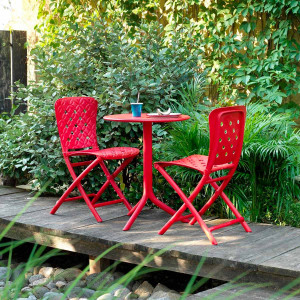 Set tavolo Spritz con 2 sedie Zac Spring