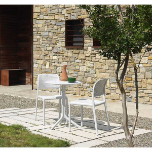 Set tavolo Step con 2 sedie Bora bistrot