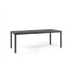 Set tavolo Tevere 147 Extensible con 6 Tiberina Bistrot Nardi antracite