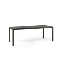 Set tavolo Tevere 147 Extensible con 8 Tiberina Bistrot Nardi antracite
