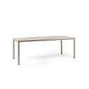 Set tavolo Tevere 147 Extensible con 8 Tiberina Bistrot Nardi corda